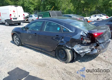 2018 Honda Civic Lx from USA, damaged, VIN 2HGFC2F5XJH590366